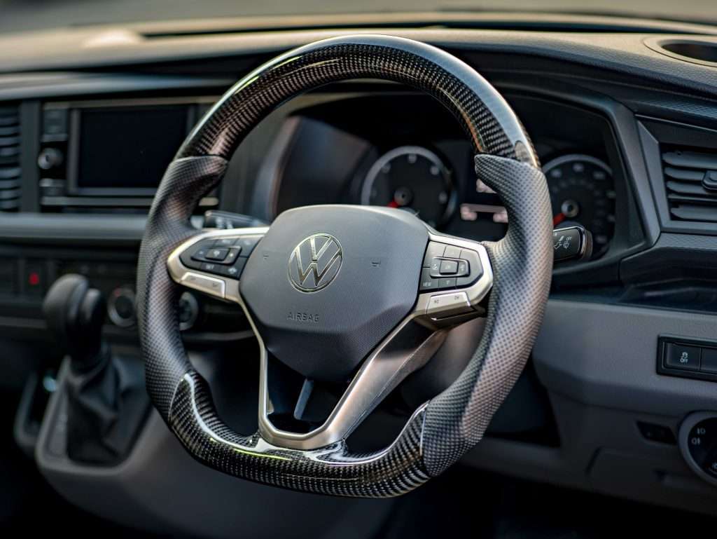 VW Transporter Flat Botton Carbon Steering Wheel Upgrades