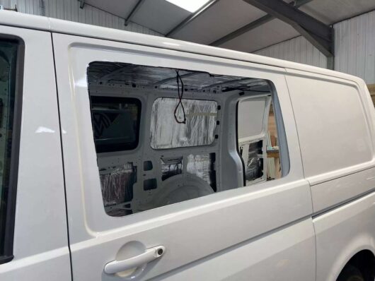 VW Transporter Window Fitting T6