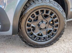VW Transporter Swamper Black Rhino Wheel Fitting